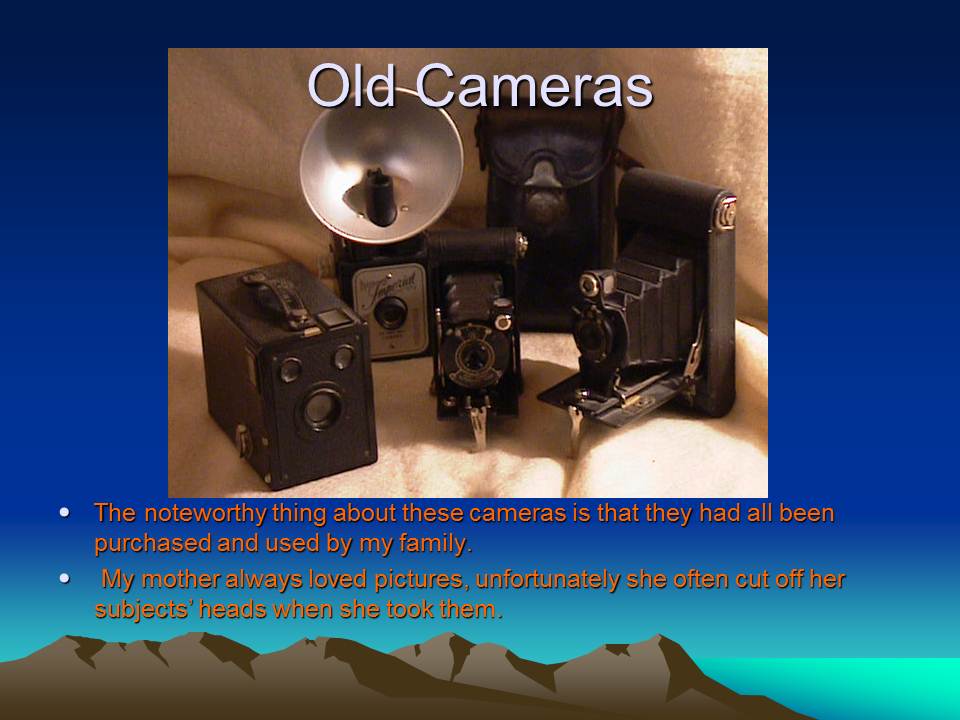 our old cameras