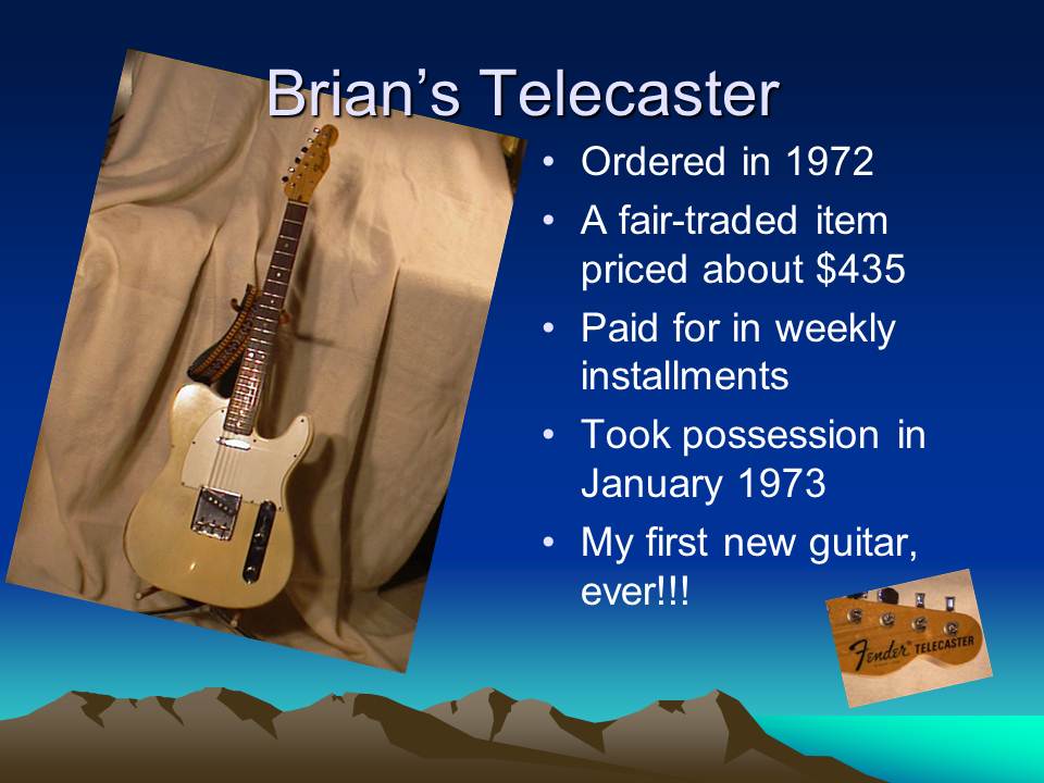 1972 Fender Telecaster