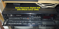 early digital
                      vcr