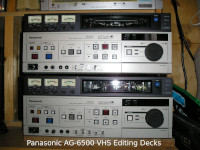 panasonic ag-6500 decks